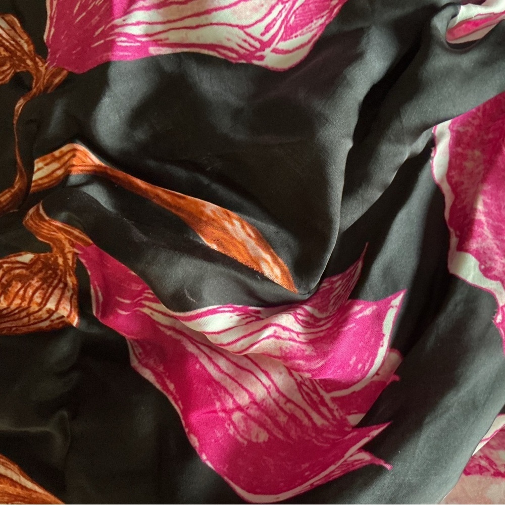 ROCOCO SAND Maxi Strapless Dress in Black & Pink - Picture 6 of 7